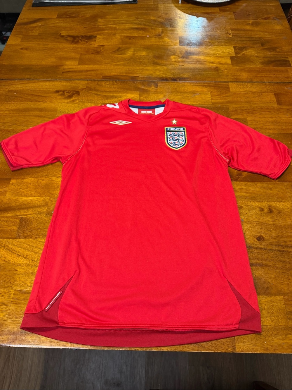 England Team Jersey Away football shirt 2006 - 2008 Umbro Youth Size XL